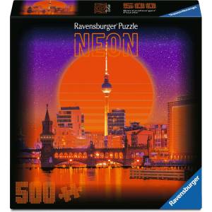 Ravensburger Квадратен пъзел Ravensburger от 500 части - Берлин (12001978)