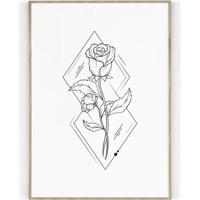Plakát / Obraz Symbol A4 - 21 x 29,7 cm Tiskové plátno