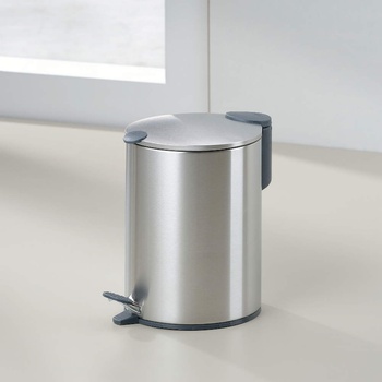 Kela 3 л матиран инокс кош за отпадъци с педал KELA от серия Mats