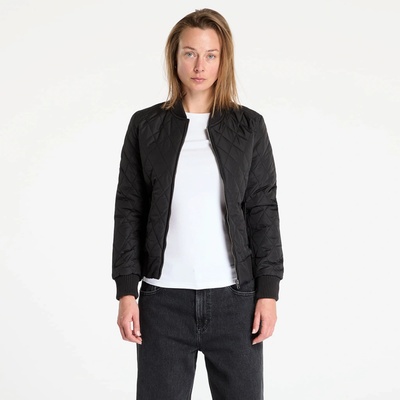 Urban Classics Ladies Diamond Quilt Nylon Jacket černá