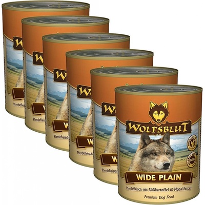 Wolfsblut Adult Wide Plain Horse 6 x 800 g