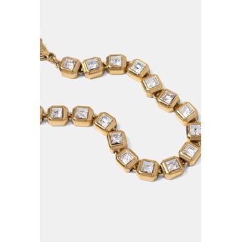 Guess женска гривна от неръждаема стомана ACE OF DIAMONDS (JUBB06.174JW)