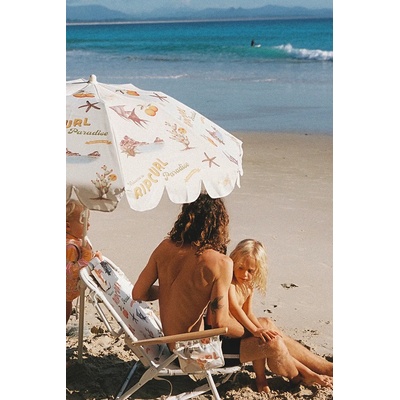 SunnyLife Плажен чадър SunnyLife Welcome to Paradise Chalk x Rip Curl (RCBEAWPC)