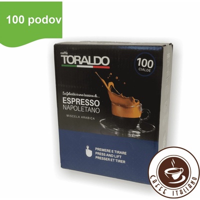 Toraldo Caffe E.S.E pody Miscela Arabica 100 ks