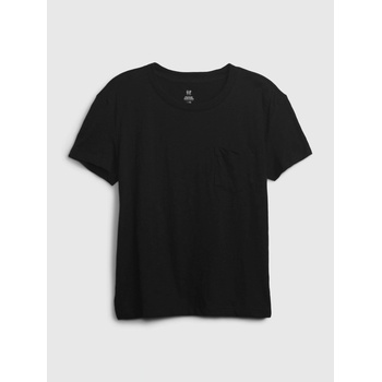 GAP Детска тениска с джобче GAP GAP | Cheren | Момичешки | 104/110