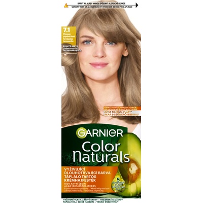 Garnier Color Naturals farba na vlasy, prirodzená popolavá blond 7.1