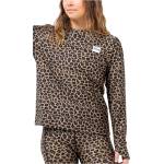 Eivy Дамска долна блуза с дълъг ръкав Eivy Women's Versa Loose Fit Top Longsleeve - Leopard (114-3624-0214)