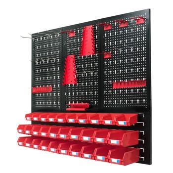 Redats Метална стена за инструменти 120x90cm + 30 кутии (07-02-63)