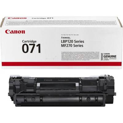 Canon Оригинална тонер касета Canon CRG-071, 1200 страници/5%, Black (3020101077)