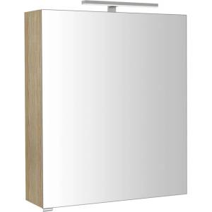 SAPHO Riwa - Огледален шкаф с LED осветление 60x70x17 см, явор „Бардини RIW060-0013 (RIW060-0013)