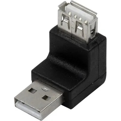 LogiLink Adapter USB2.0, 270 degree, AM to AF, AU0027