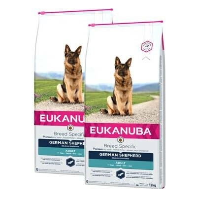 Eukanuba Adult Breeds Specific German Shepherd Chicken 2 x 12 kg