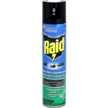 Raid Aerosol proti létajícímu hmyzu s eukalyptovým olejem 400 ml
