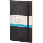Moleskine Тефтер с меки корици Moleskine Classic Dotted - Черен, страници на точки (QP619)