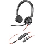 HP Poly Blackwire 3325 USB-C USB-C/A (8X221AA) Слушалки