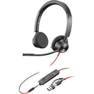 HP Poly Blackwire 3325 USB-C USB-C/A (8X221AA) Слушалки