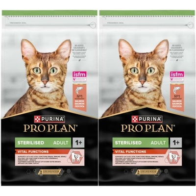 PURINA ProPlan Cat Adult Salmon Sterilised 2 x 10 kg