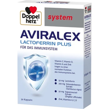 Doppelherz System Aviralex, 20 капсули (10045716)