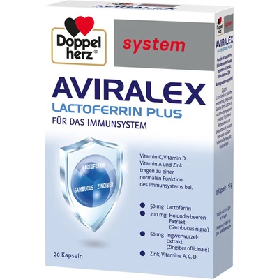 Doppelherz System Aviralex, 20 капсули (10045716)