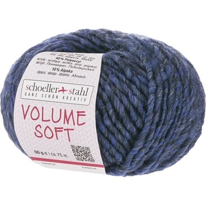 Schoeller + Stahl Volume Soft 90291-08 Night Blue Плетива прежда (90291-08)