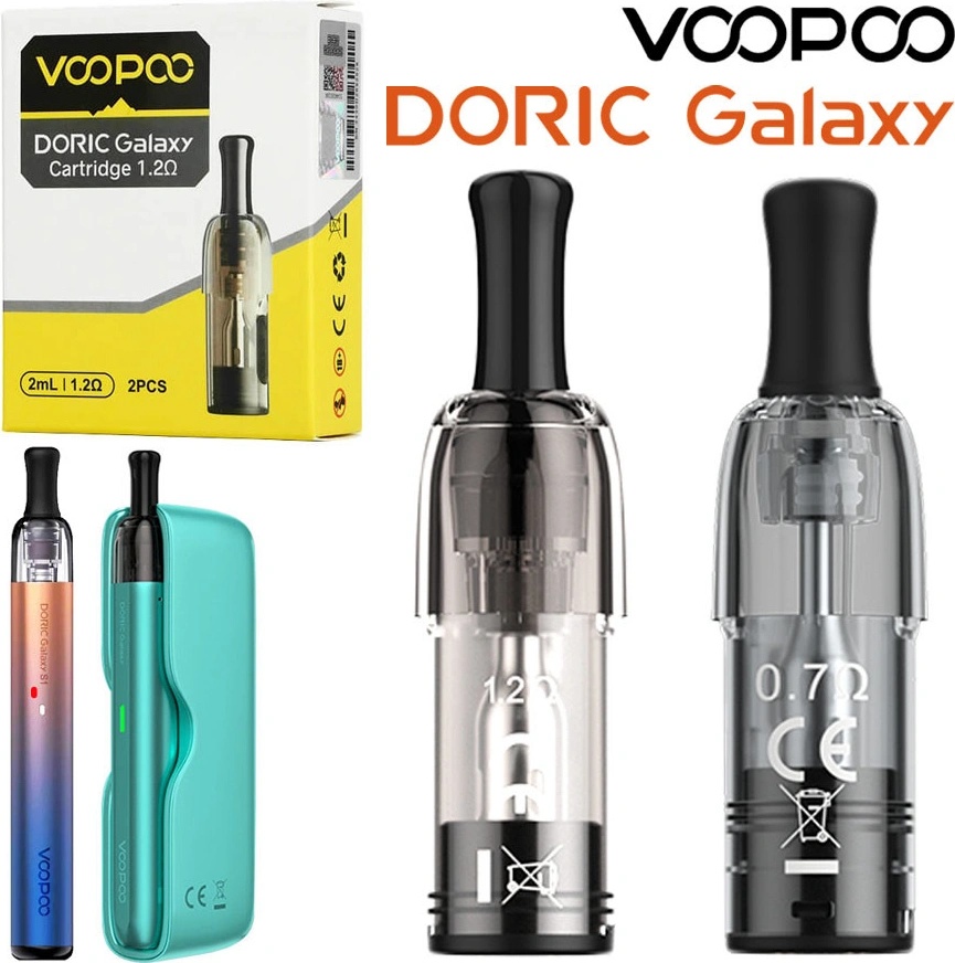 VOOPOO Doric Galaxy Pod cartridge 1,2 ohm od 99 Kč