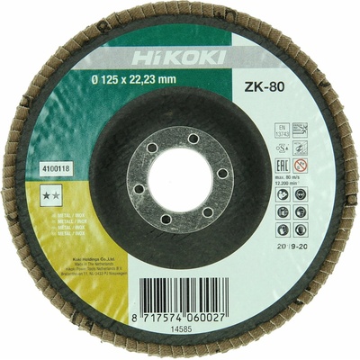 Hikoki Brúsny lamelový kotúč 125 mm 4100118