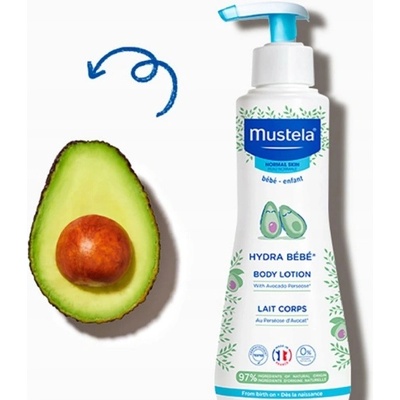Mustela Hydra Bébé Body Lotion lehké tělové mléko pro péči o dětskou pokožku 500 ml