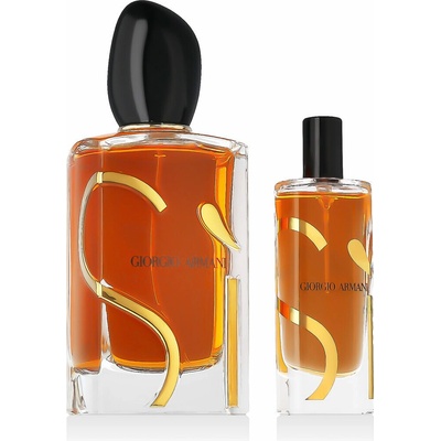 Giorgio Armani Sì Intense (2023) EDP 100 ml (plnitelná) + EDP 15 ml