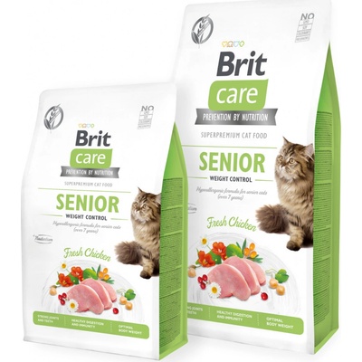 Brit Care Cat GF Senior Weight Control 3 x 7 kg