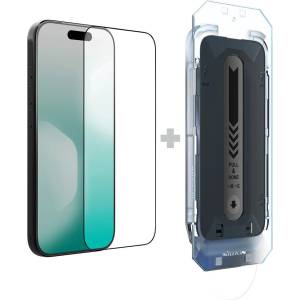 Nillkin Стъклен протектор Nillkin CP+PRO Anti-Explosion с апликатор - iPhone 17 - Черен