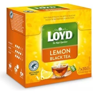 LOYD Tea пирамида черен лимон 34 г