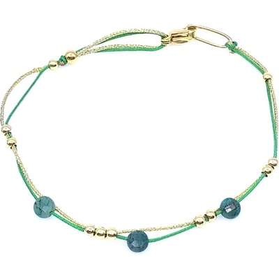Jan Kos jewellery Ocelový náramek s korálkem STA-5334/G1320