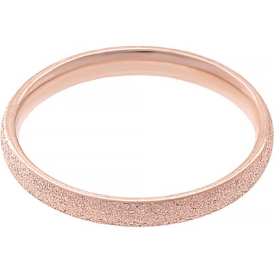 MPM Dámský ocelový rose gold nerezový prsten 6810 růžově pozlacený