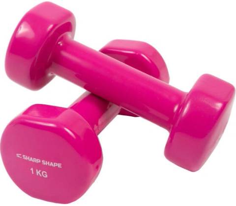 SHARP SHAPE VINYL Činky 2 x 1 kg