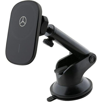 Mercedes-Benz Държач за телефон с индуктивно зареждане Mercedes MEWCCGSLK, 15W, черен, Silver Stars MagSafe (KXG0075651)