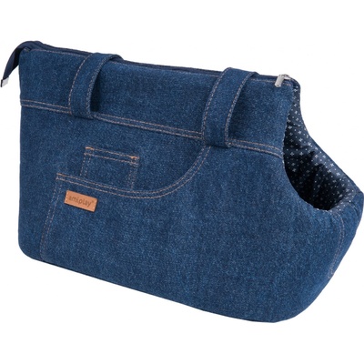 Amiplay Denim taška tmavě modrá S 35 x 21 x 24 cm