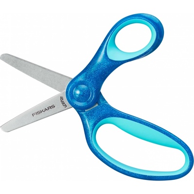 Fiskars Detské nožnice s trblietkami, modré, 13 cm (6+) 1064073