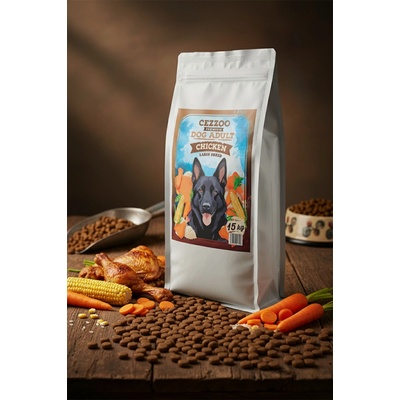 Cezzoo Premium Dog Adult Large Breed Chicken 15 kg