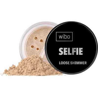 Wibo Прахообразен хайлайтър за лице Selfie Gold, 5 g