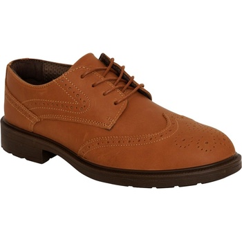 Image 1 of Contractor Unisex Adults Contrac Steel Toe Cap Safety Boot - Tan