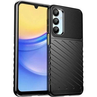 Gigapack Samsung A16 4G / A16 5G GIGAPACK Силиконов протектор за телефон, устойчив на удар, изпъкнал модел, ЧЕРЕН GP-163086 (GP-163086)