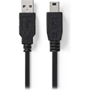 Nedis CCGP60300BK10 USB 2.0/ A-B mini/ 5pinů, 1m, černý