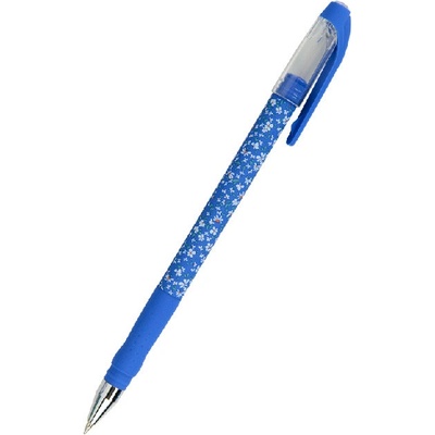 Химикалка Axent Blue Floral 0.5 mm Син (1601360-06-AB1049-36-A)