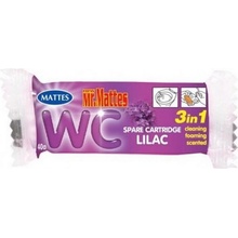 Mr. Mattes 3v1 WC záves Lilac náhradná náplň 40 g