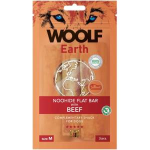 WOOLF Dog Earth NOOHIDE M Beef 90 г