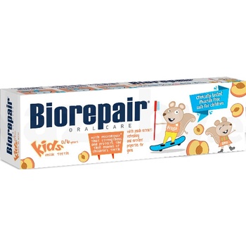 BioRepair Kids Peach 0-6 detská zubná pasta 50 ml