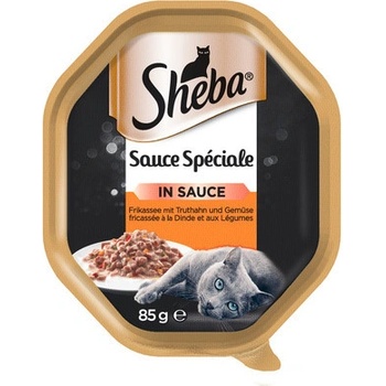 Sheba Sauce Speciale s krůtím masem a zeleninou 22 x 85 g