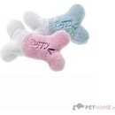 Karlie-Flamingo Hračka pes Kost pískací Puppy 13 cm plyš