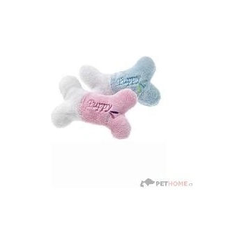 Karlie-Flamingo Hračka pes Kost pískací Puppy 13 cm plyš