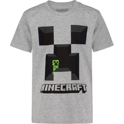 Minecraft Тениска Minecraft Creeper Gray, размер 140 (MNCT-3-849_140)